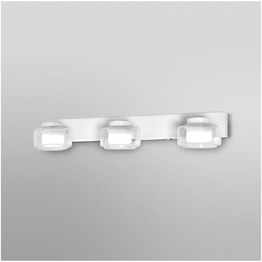 Ledvance - LED Аплик за баня ORBIS FLAME 3xLED/5,5W/230V 3000/4000K IP44 бял