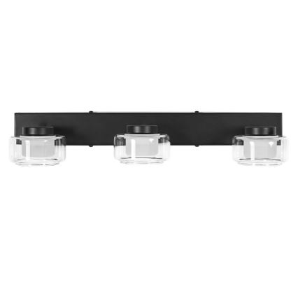 Ledvance - LED Аплик за баня ORBIS FLAME 3xLED/5,5W/230V 3000/4000K IP44 черен