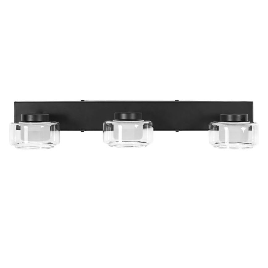 Ledvance - LED Аплик за баня ORBIS FLAME 3xLED/5,5W/230V 3000/4000K IP44 черен