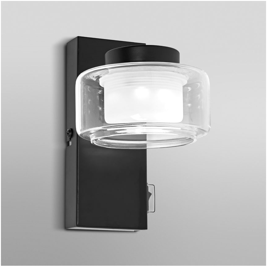 Ledvance - LED Аплик за баня ORBIS FLAME LED/5,5W/230V 3000/4000K IP44 черен