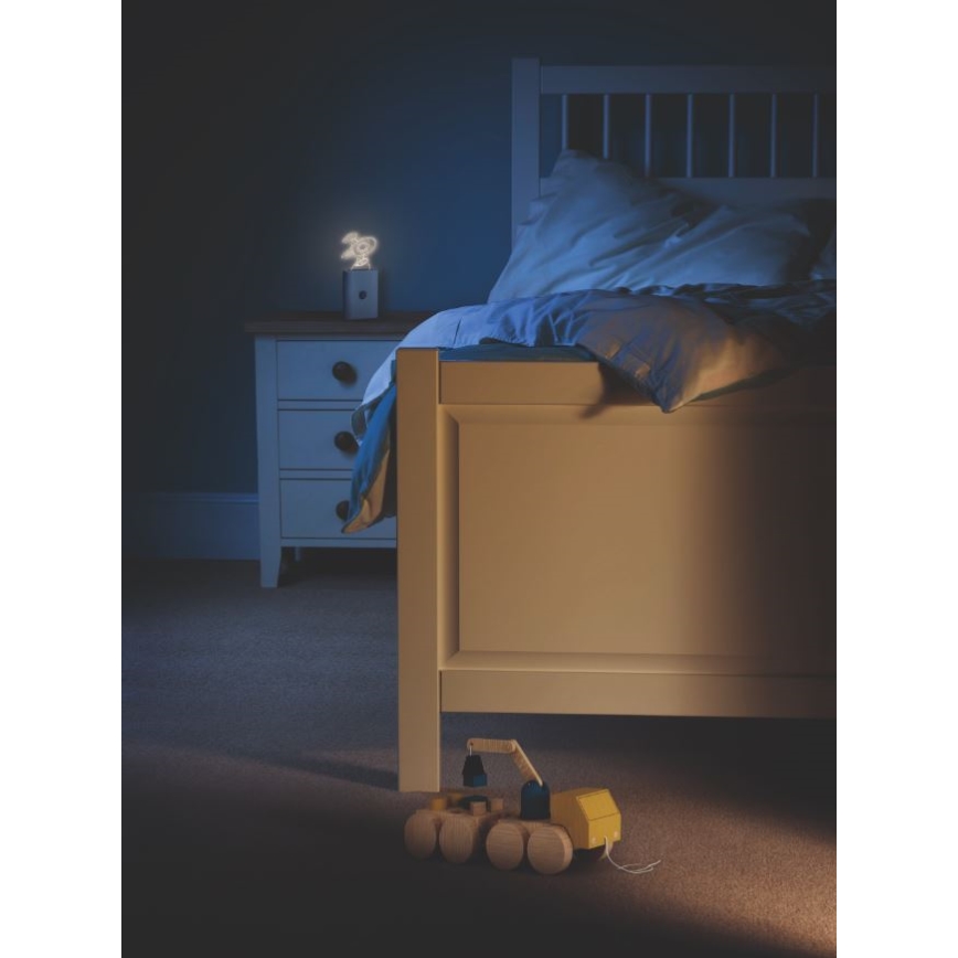 Ledvance - LED Детски ориентация лампа със сензор NIGHTLUX LED/0,2W/4,5V 3000K