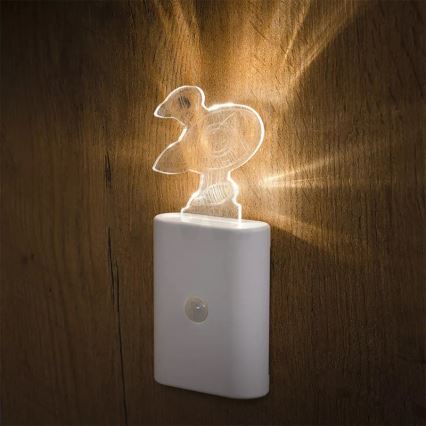 Ledvance - LED Детски ориентация лампа със сензор NIGHTLUX LED/0,2W/4,5V 3000K