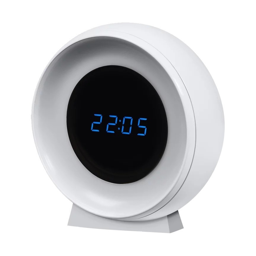 Ledvance - LED Дигитален часовник с подсветка NIGHTLUX LED/0,3W/5V 1000mAh 3000/4000/6500K