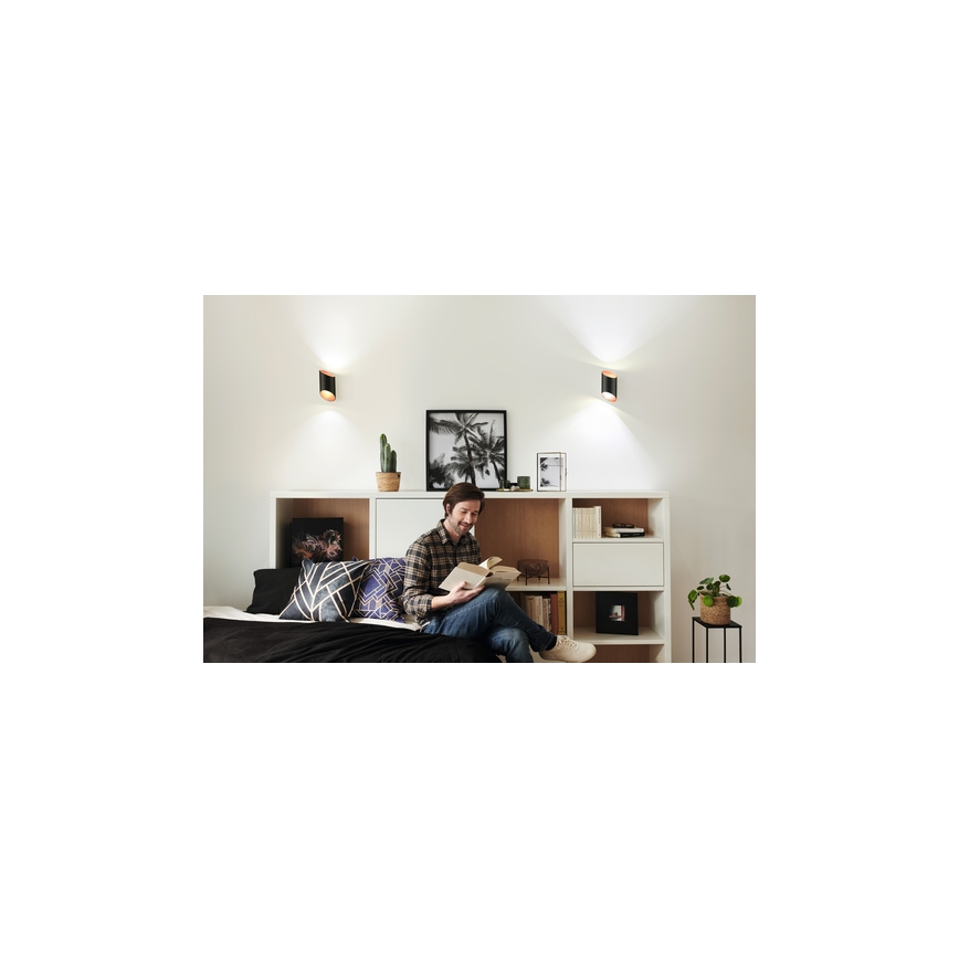 Ledvance - LED Димируем аплик SMART+ CYLINDRO LED/12W/230V 3000-6500K Wi-Fi черен