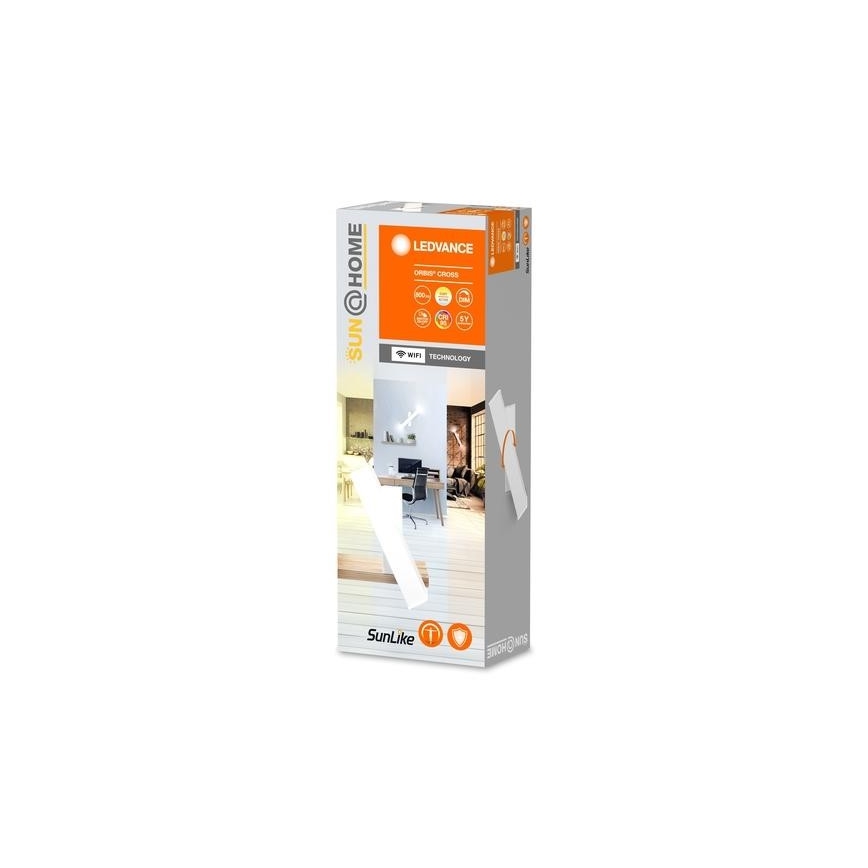 Ledvance - LED Димируем аплик SUN@HOME CROSS 2xLED/6W/230V Wi-Fi
