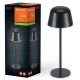 Ledvance - LED Димируем екстериорен rechargeable лампа TABLE LED/2,5W/5V IP54 черен