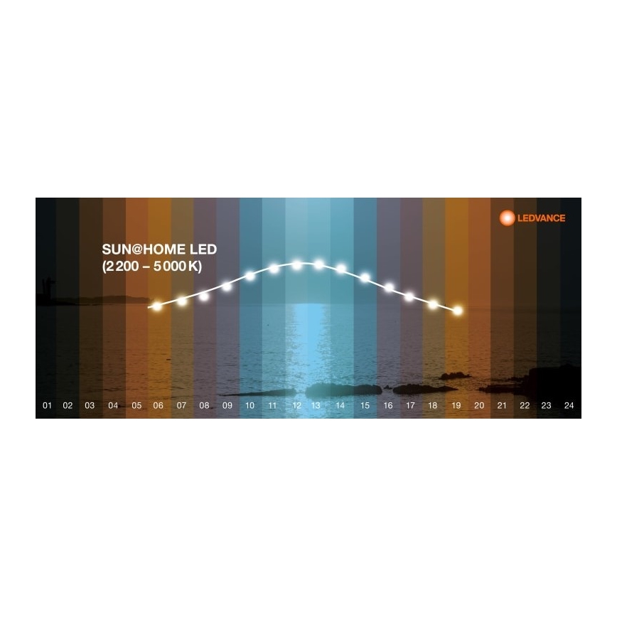 Ledvance - LED Димируем лампион SUN@HOME LED/36W/230V 2200-5000K CRI 95 Wi-Fi