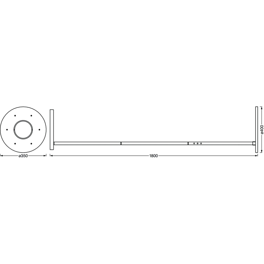 Ledvance - LED Димируем лампион SUN@HOME LED/36W/230V 2200-5000K CRI 95 Wi-Fi