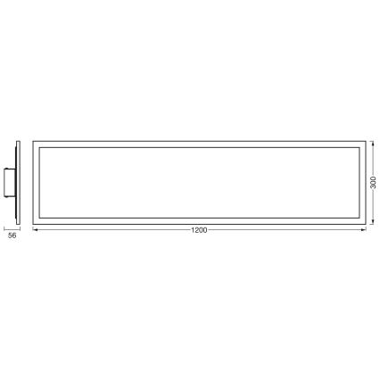 Ledvance - LED Димируем панел SUN@HOME LED/35W/230V 2200-5000K CRI 95 Wi-Fi