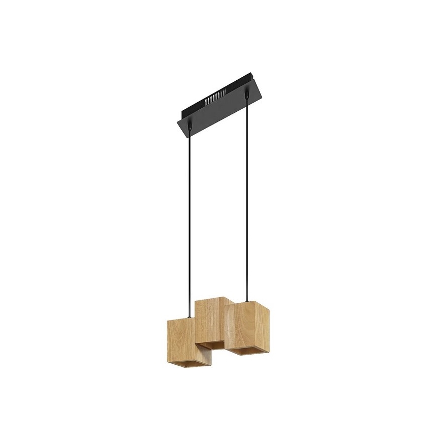 Ledvance - LED Димируем пендел DECOR WOOD 3xLED/7W/230V Wi-Fi