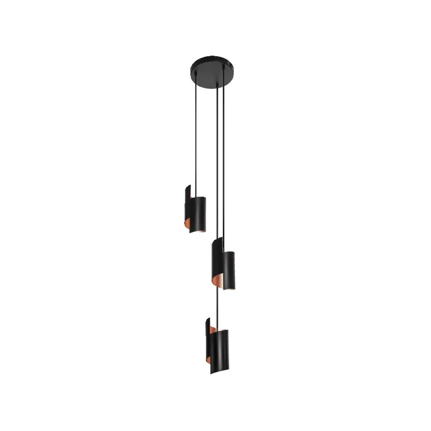 Ledvance - LED Димируем пендел SMART+ DECOR 3xLED/8W/230V черен Wi-Fi