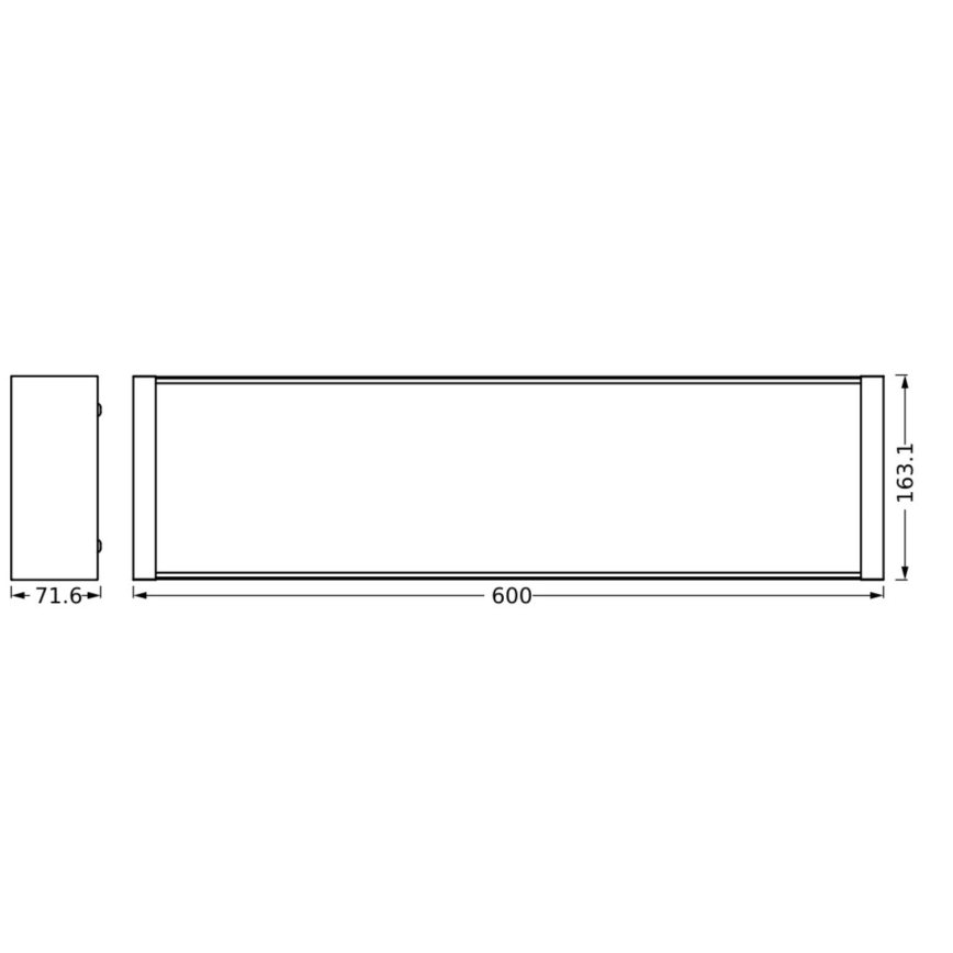 Ledvance - LED Димируем плафон OFFICE LINE LED/20W/230V 60 см + дистанционно управление