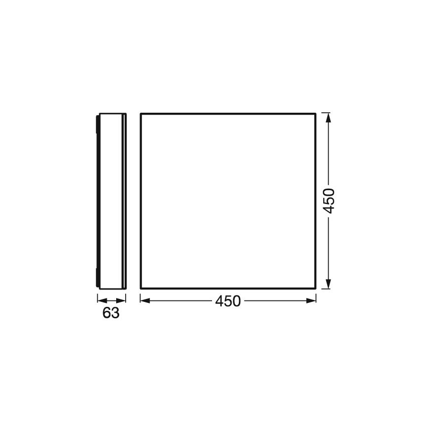 Ledvance -LED Димируем плафон SMART+ FRAMELESS LED/24,5W/230V 3000-6500K Wi-Fi