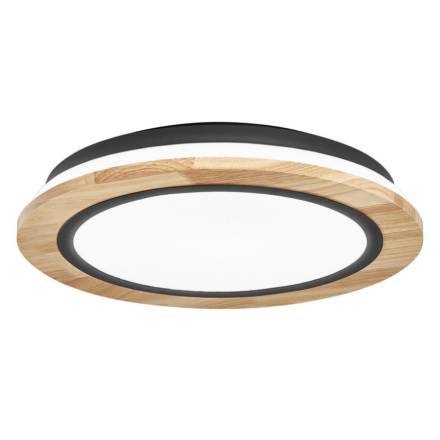 Ledvance - LED Димируем плафон SMART+ ORBIS WOOD LED/24W/230V 2700-6500K дъб Wi-Fi