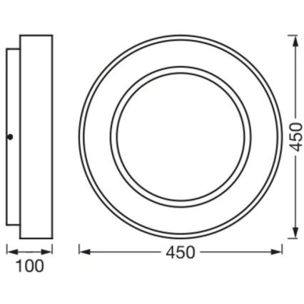 Ledvance-LED Димируем плафон SUN@HOME CIRCULAR LED/18,5W/230V Wi-Fi