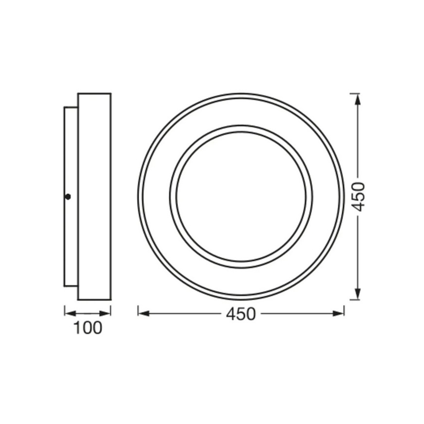 Ledvance-LED Димируем плафон SUN@HOME CIRCULAR LED/18,5W/230V Wi-Fi