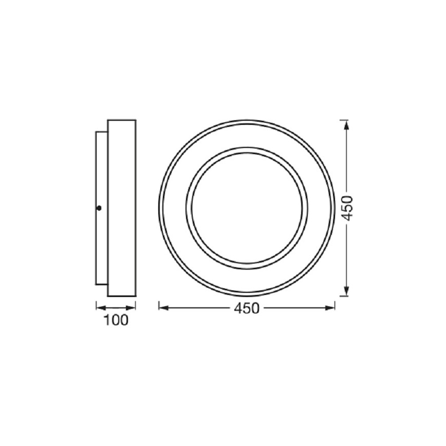 Ledvance-LED Димируем плафон SUN@HOME CIRCULAR LED/18,5W/230V Wi-Fi