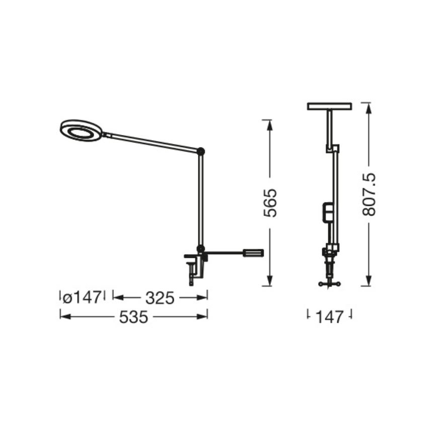 Ledvance - LED Димируема лампа с щипка SUN@HOME LED/15W/230V 2200-5000K CRI 95 Wi-Fi
