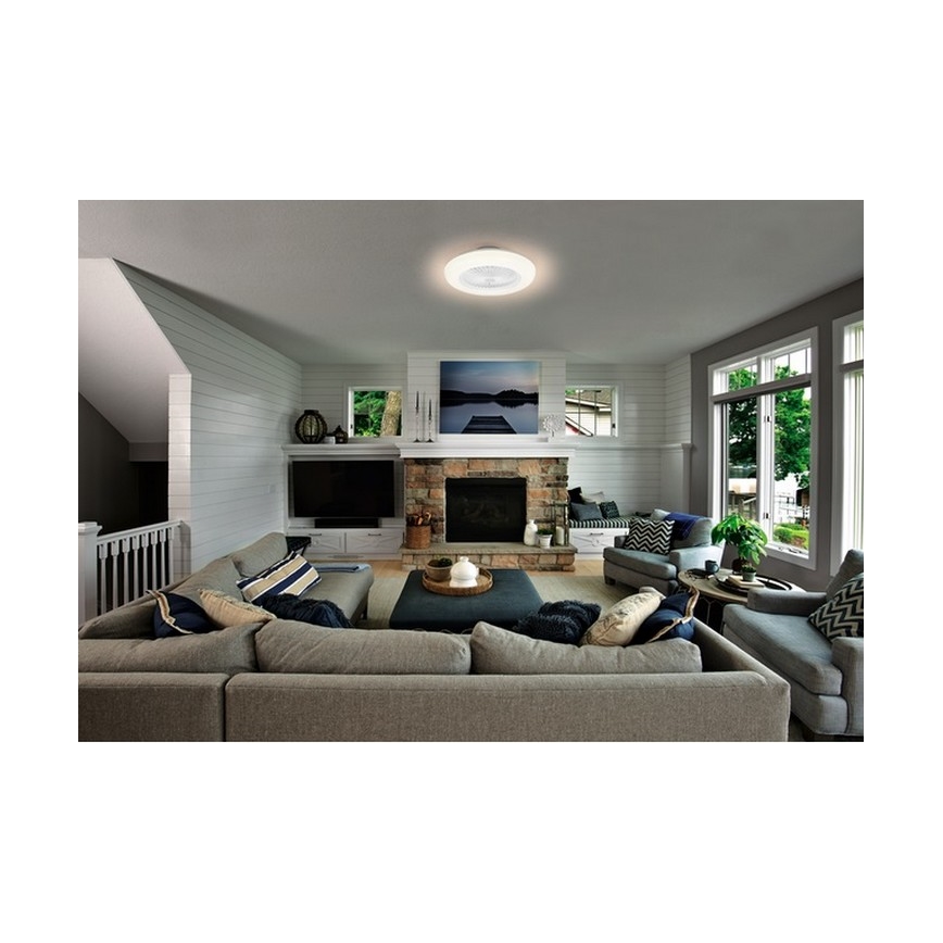 Ledvance - LED Димируема лампа с вентилатор SMART+ LED/35W/230V Wi-Fi 3000-6500K + дистанционно управление