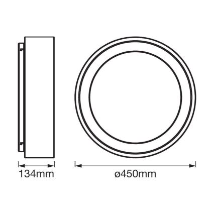 Ledvance - LED Димируема лампа SMART+ CYLINDER LED/24W/230V 3,000K-6,500K Wi-Fi