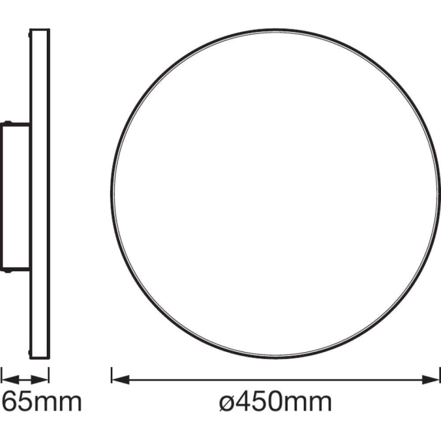 Ledvance - LED Димируема лампа SMART+ FRAMELESS LED/28W/230V 3000-6500К Wi-Fi