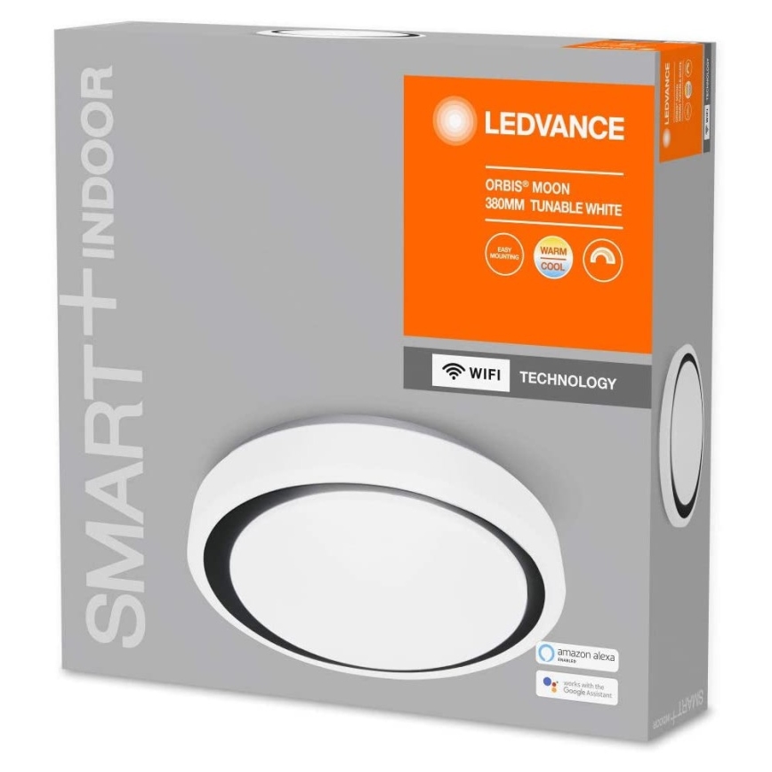 Ledvance - LED Димируема лампа SMART+ MOON LED/24W/230V 3000K-6500K Wi-Fi