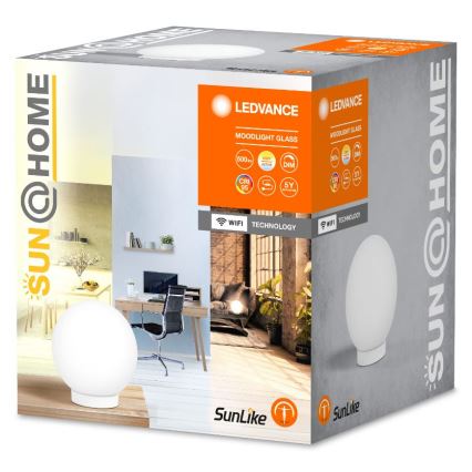 Ledvance - LED Димируема настолна лампа SUN@HOME LED/8,5W/230V 2200-5000K CRI 95 Wi-Fi