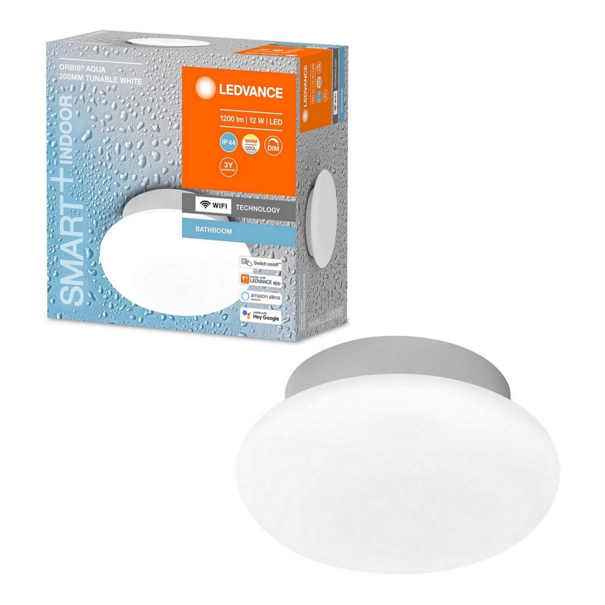 Ledvance - LED Димируема лампа за баня SMART+ AQUA LED/12W/230V 3000-6500K IP44 Wi-Fi