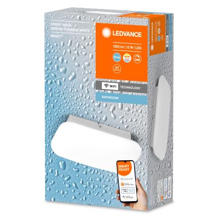 Ledvance - LED Димируема лампа за баня SMART+ AQUA LED/12W/230V 3000-6500K IP44 Wi-Fi