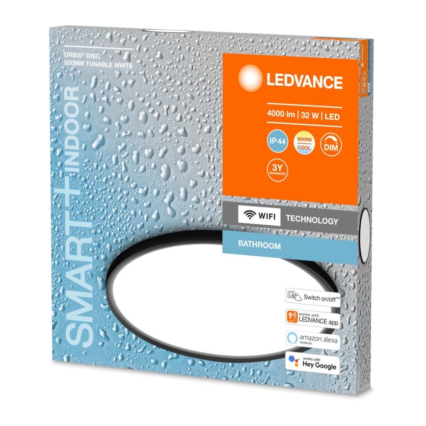 Ledvance - LED Димируема лампа за баня SMART+ DISC LED/32W/230V 3000-6500K Wi-Fi IP44