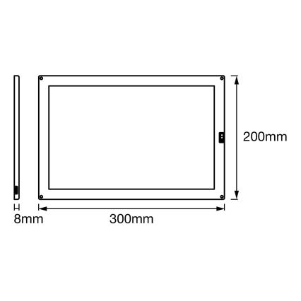 Ledvance - LED Димируема лампа за под шкаф със сензор CABINET LED/14W/230V