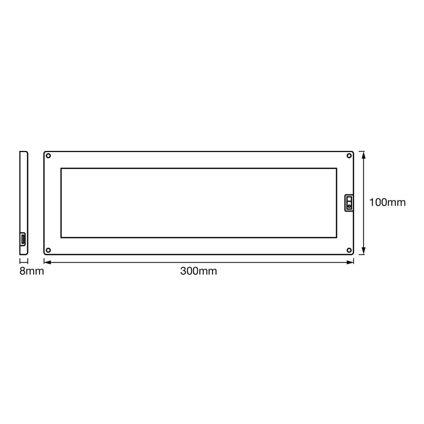 Ledvance - LED Димируема лампа за под шкаф със сензор CABINET LED/5W/230V
