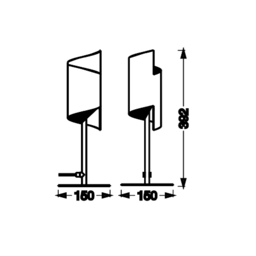Ledvance - LED Димируема настолна лампа SMART+ DECOR TWIST LED/12W/230V 3000-6500K Wi-Fi бял