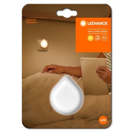 Ledvance - LED Димируема ориентираща лампа за контакт LUNETTA LED/0,5W/230V