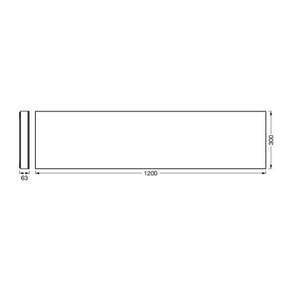 Ledvance - LED Димируема плафониера SMART+ FRAMELESS LED/38W/230V 3000-6500K Wi-Fi