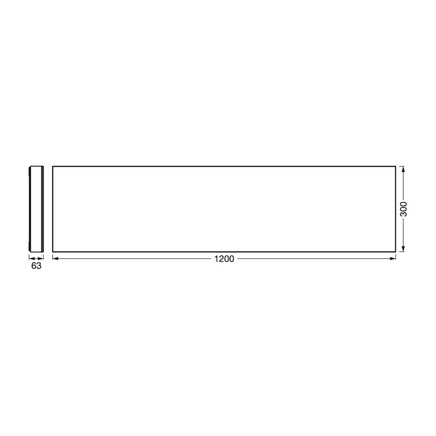 Ledvance - LED Димируема плафониера SMART+ FRAMELESS LED/38W/230V 3000-6500K Wi-Fi