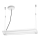 Ledvance - LED Димируема висяща лампа OFFICE LINE 2xLED/12,5W/230V