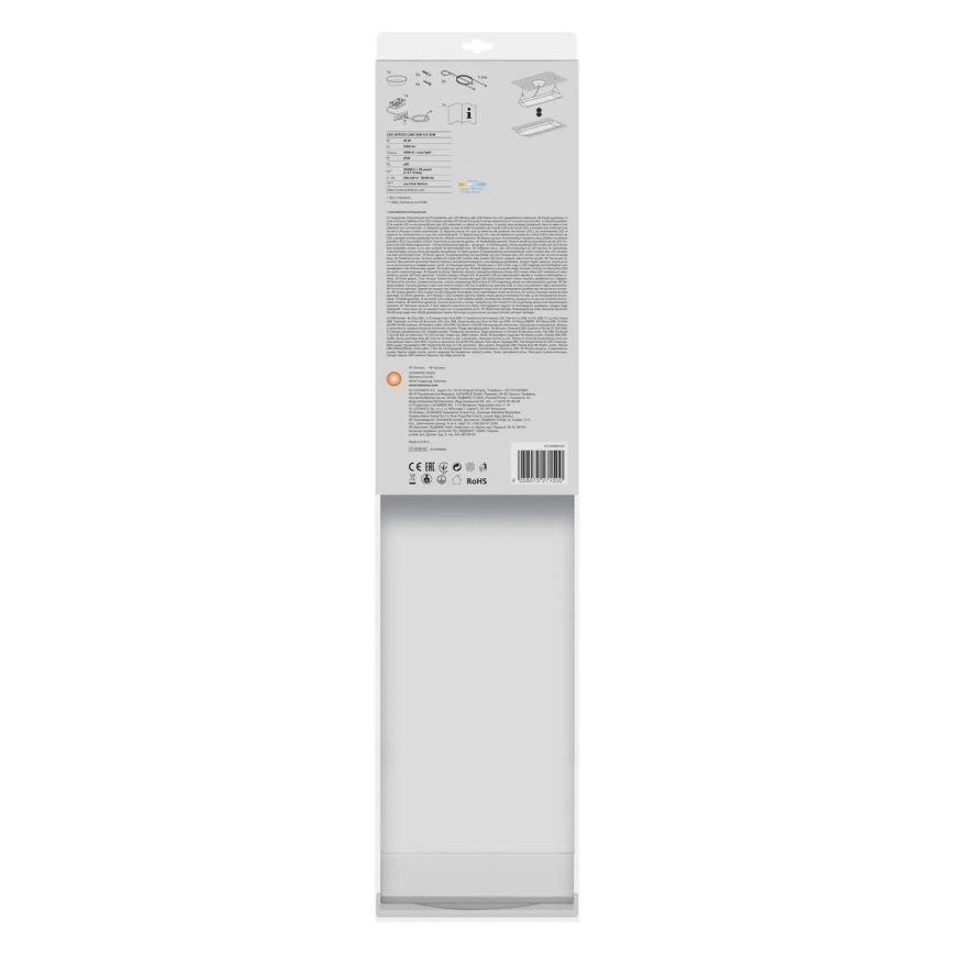 Ledvance - LED Димируема висяща лампа OFFICE LINE 2xLED/12,5W/230V