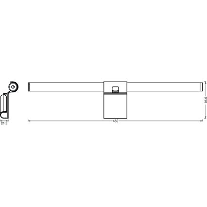 Ledvance - LED Димируемо осветление за монитор SUN@HOME LED/2,5W/5V 2200-5000K CRI 95 Wi-Fi