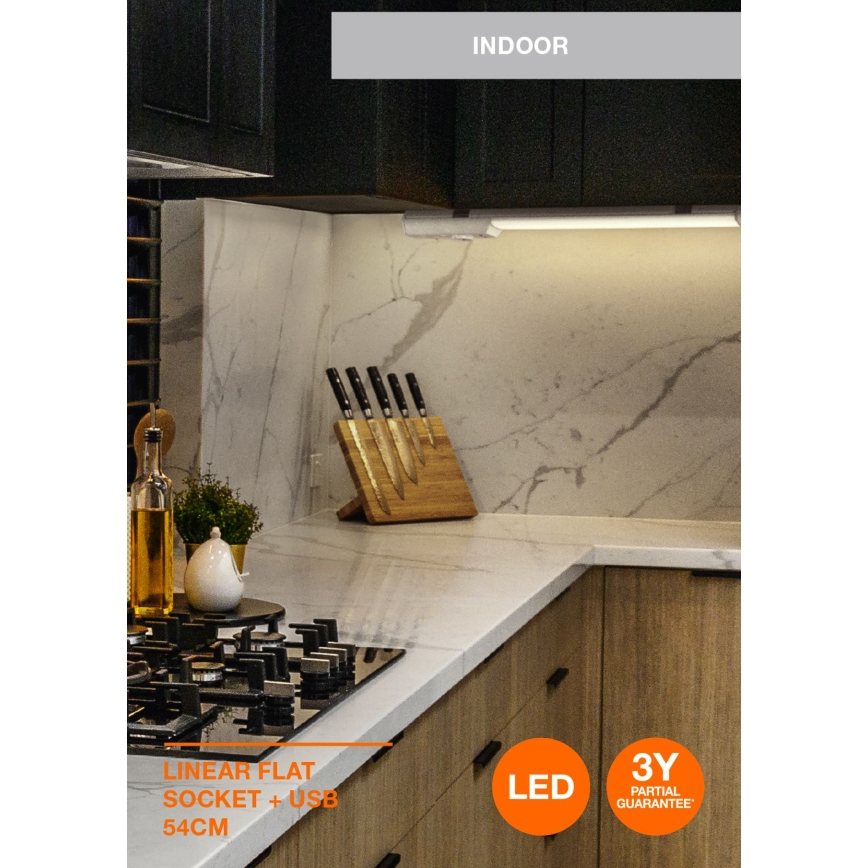 Ledvance - LED Електрическа лампа за под кухненски шкаф LINEAR LED/10W/230V