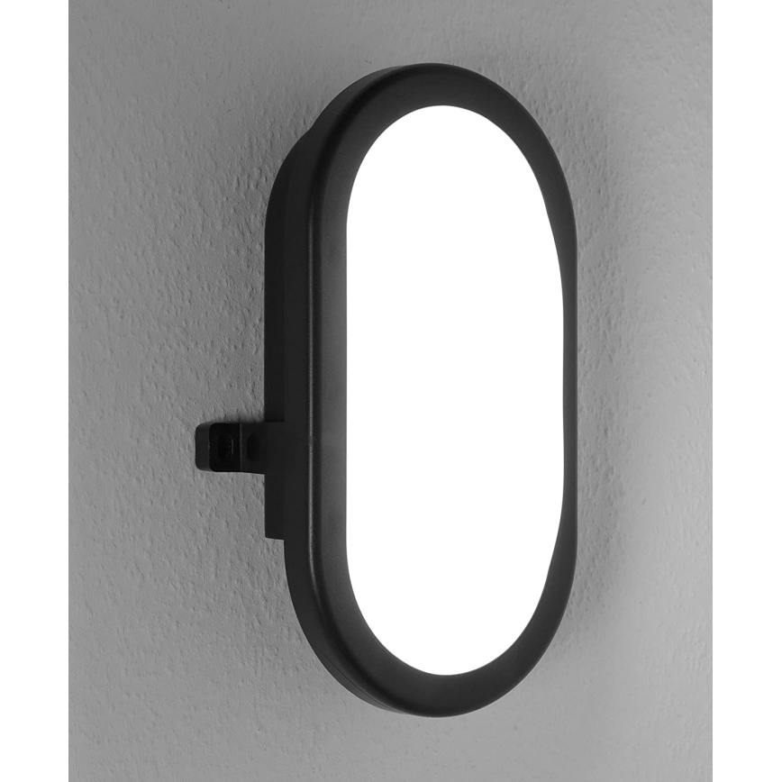 Ledvance - LED Екстериорен аплик BULKHEAD LED/11W/230V IP54 черен