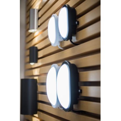 Ledvance - LED Екстериорен аплик BULKHEAD LED/6W/230V IP54 черен