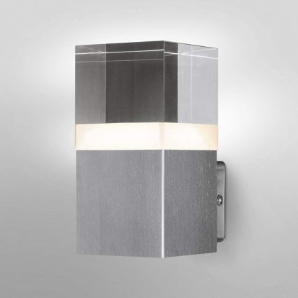 Ledvance - LED Екстериорен аплик CRYSTAL 1xLED/4,5W/230V IP44