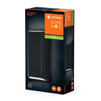 Ledvance - LED Екстериорен аплик ENDURA STYLE IDAR 2xLED/3,75W/230V IP65