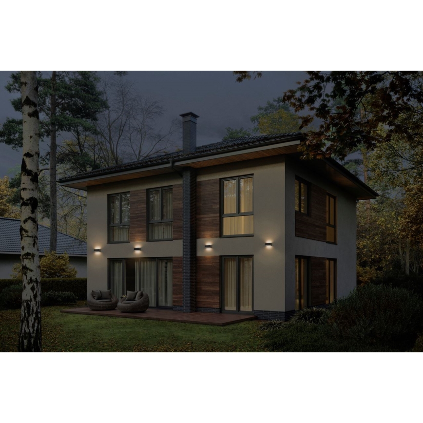 Ledvance - LED Екстериорен аплик ENDURA STYLE IDRI 2xLED/6,25W/230V IP65