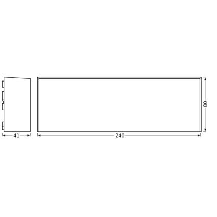 Ledvance - LED Екстериорен аплик ENDURA STYLE IVO LED/6,5W/230V IP65