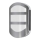 Ledvance - LED Екстериорен аплик PLATE LED/12W/230V IP44