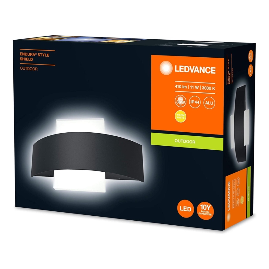 Ledvance - LED Екстериорен аплик SHIELD LED/11W/230V IP44