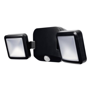 Ledvance - LED Екстериорен аплик със сензор BATTERY 2xLED/10W/6V IP54