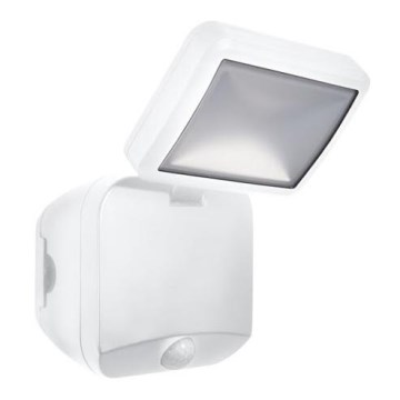 Ledvance - LED Екстериорен аплик със сензор BATTERY LED/4W/6V IP54